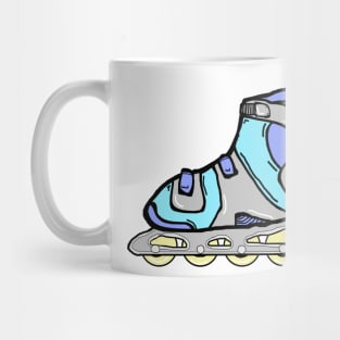 Rollerskate illustration Mug